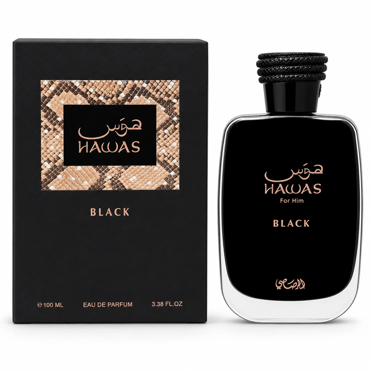 RASASI HAWAS BLACK FOR HIM EDP 100ML
