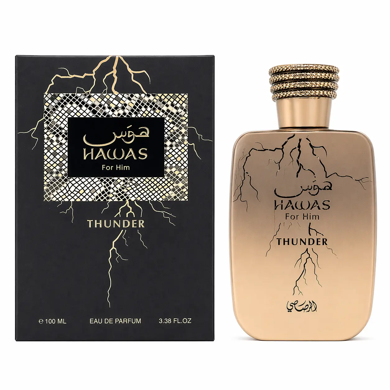RASASI HAWAS THUNDER FOR MEN EDP 100ML